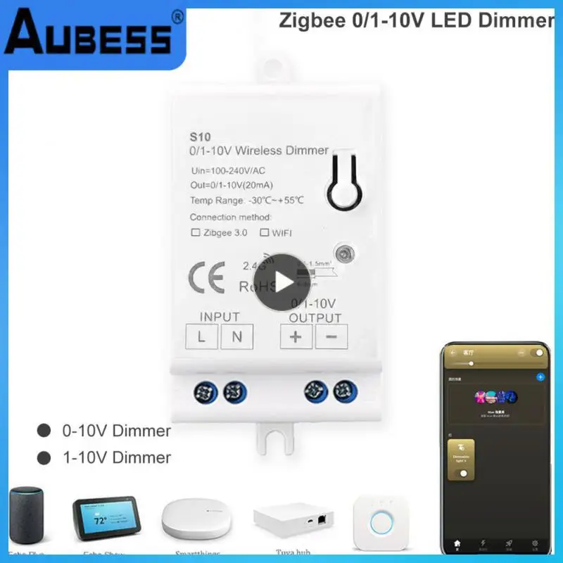 Dimming Controller Remote Control Mini Zigbee 3.0 Dimmer Wireless Support Smartthings Lighting Adjustable Switch Diy Smart Home
Dimming Controller Remote Control Mini Zigbee 3.0 Dimmer Wireless Support Smartthings Lighting Adjustable Switch Diy Smart Home