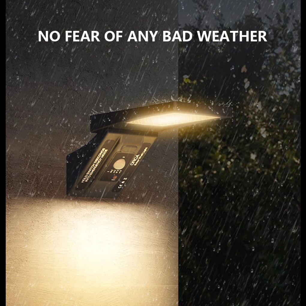Solar Wall Light Detachable Wide Angle Battery Operated Infrared Movement Detection Outdoor Garden Street Lamp White 6000K
Solar Wall Light Detachable Wide Angle Battery Operated Infrared Movement Detection Outdoor Garden Street Lamp White 6000K