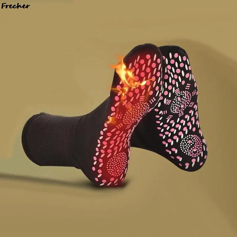 Winter Magnetic Self-Heating Socks Comfortable Massage Sock Women Men Sports Thermal Sokken Breathable Cotton Skiing Footwear 
Winter Magnetic Self-Heating Socks Comfortable Massage Sock Women Men Sports Thermal Sokken Breathable Cotton Skiing Footwear