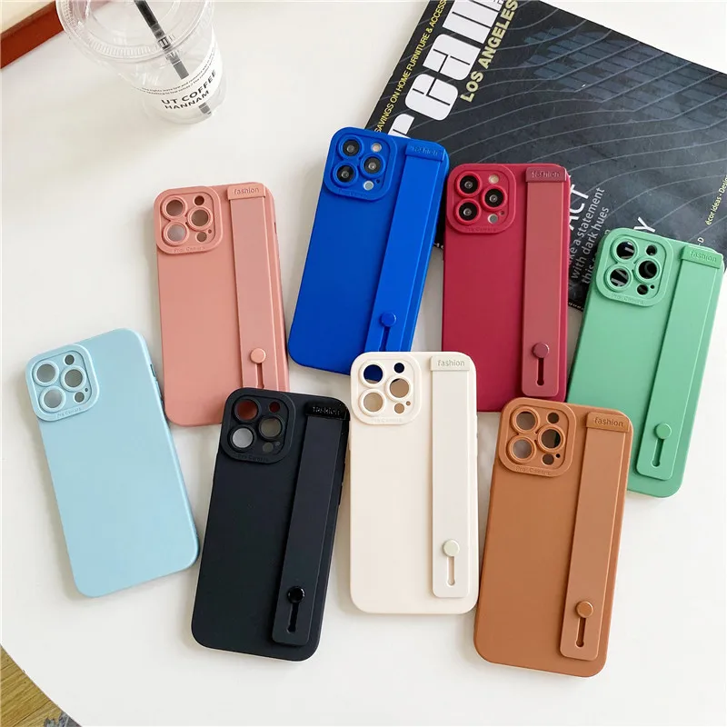 For iPhone 13 Pro Max Wrist Strap Silicone Soft Case For iPhone 12 11 Pro Max XR X XS 6 6s 7 8 Plus Shockproof Bumper Phone Case
For iPhone 13 Pro Max Wrist Strap Silicone Soft Case For iPhone 12 11 Pro Max XR X XS 6 6s 7 8 Plus Shockproof Bumper Phone Case
