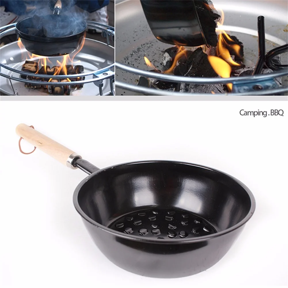 Chimney Charcoal Starter Pot Barbeque BBQ Grill With Wood Handle Portable Charcoal Brazier For Outdoor Camping Grilling
Chimney Charcoal Starter Pot Barbeque BBQ Grill With Wood Handle Portable Charcoal Brazier For Outdoor Camping Grilling