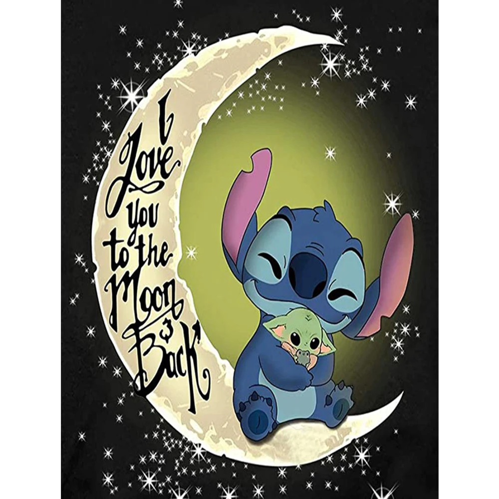 Disney Cartoon Lilo Stitch Moon Diamond Painting 5D DIY Round Rhinestone Pictures Mosaic Embroidery Cross Stitch Art Home Decor
Disney Cartoon Lilo Stitch Moon Diamond Painting 5D DIY Round Rhinestone Pictures Mosaic Embroidery Cross Stitch Art Home Decor