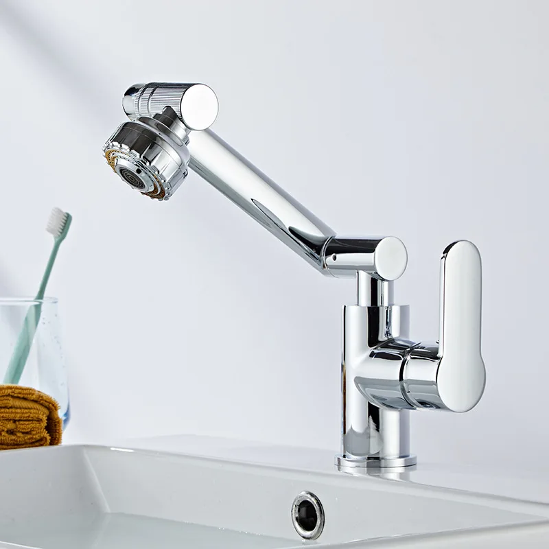 1080° Swivel Bathroom Sink Faucet Mixer Deck Mounted Splash Proof Water Tap Shower Head Aerators Tapware For Bathroom
1080° Swivel Bathroom Sink Faucet Mixer Deck Mounted Splash Proof Water Tap Shower Head Aerators Tapware For Bathroom