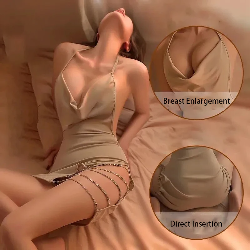 Night Dress Women High Slit Suspender Nightdress Nightclub Charming Sexy Dress Private Clothes Pajamas Women Summer Clothing
Night Dress Women High Slit Suspender Nightdress Nightclub Charming Sexy Dress Private Clothes Pajamas Women Summer Clothing
