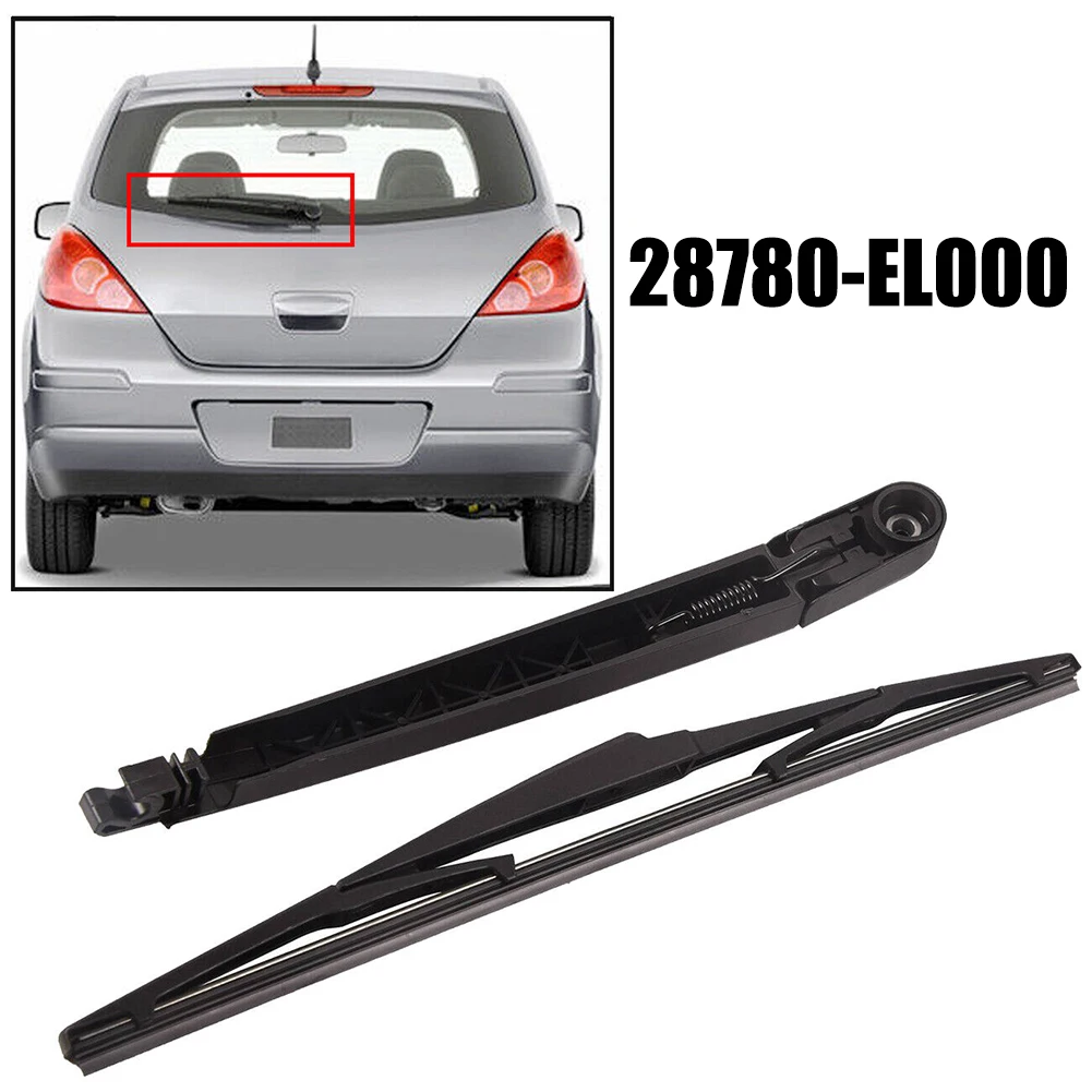 Set Rear Wiper Blade Durable Plastic Replacement Black Car Accessories For Hatchback Tiida 2007-2012 High Quality
Set Rear Wiper Blade Durable Plastic Replacement Black Car Accessories For Hatchback Tiida 2007-2012 High Quality