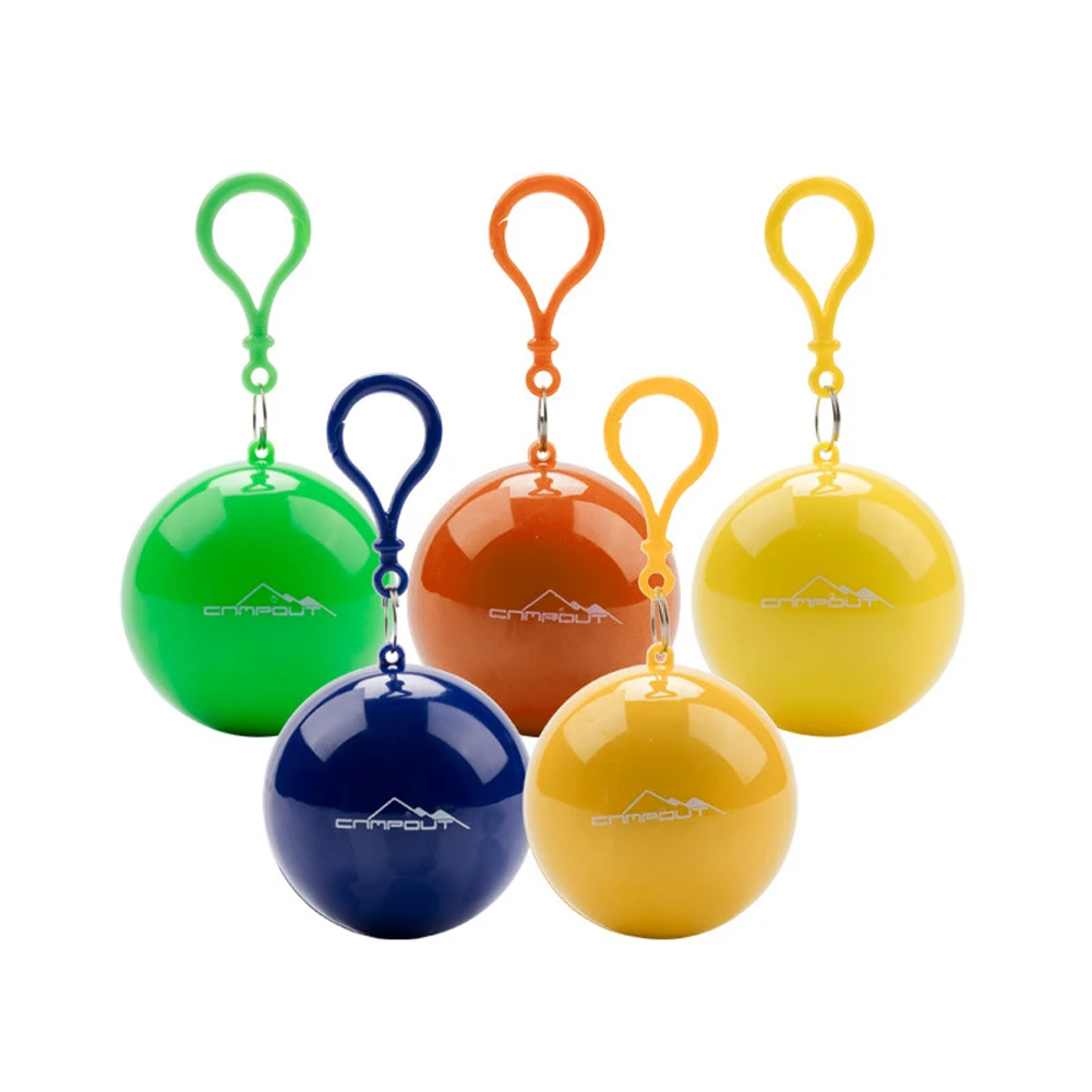 Raincoat Ball Hooded Waterproof Disposable Key Ring Ball Portable Poncho Foldable Rain Coat Outdoor Camping Rainwear Equipment
Raincoat Ball Hooded Waterproof Disposable Key Ring Ball Portable Poncho Foldable Rain Coat Outdoor Camping Rainwear Equipment