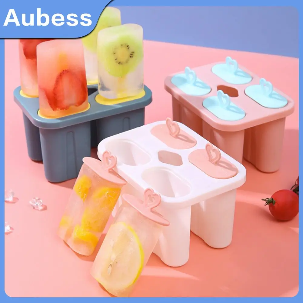 Silicone Ice Cream Mold Popsicle Siamese Molds With Lid DIY Homemade Ice Lolly Mold Cartoon Cute Image Handmade Kitchen Tools
Silicone Ice Cream Mold Popsicle Siamese Molds With Lid DIY Homemade Ice Lolly Mold Cartoon Cute Image Handmade Kitchen Tools