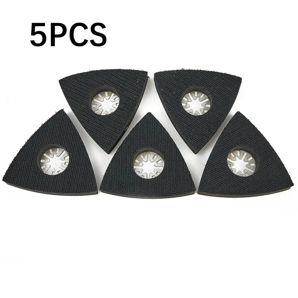 5Pcs Triangle Multitool Sanding Pads 80mm Polishing Grinding Hook-Loop For Chicago For Craftsman Oscillating Abrasive Tool Parts
5Pcs Triangle Multitool Sanding Pads 80mm Polishing Grinding Hook-Loop For Chicago For Craftsman Oscillating Abrasive Tool Parts