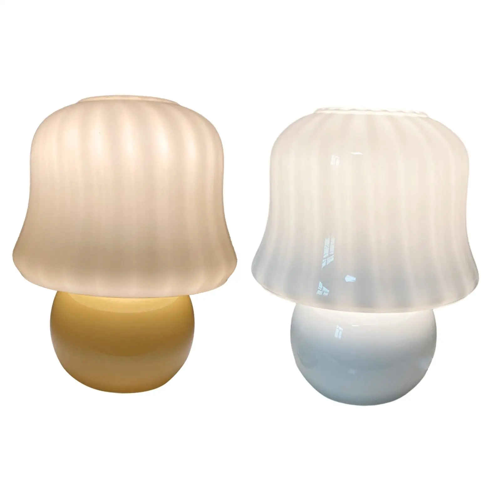 Mushroom Table Lamp Translucent Striped Mushroom Light Bedside Light Swirl for Ambient
Mushroom Table Lamp Translucent Striped Mushroom Light Bedside Light Swirl for Ambient