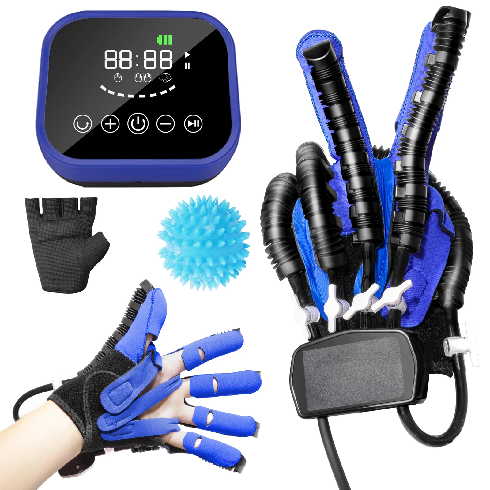 Hemiplegia Stroke Arthritis Hand Recovery Finger Rehabilitation Trainer Robot Gloves Restorey Exercise Equipment Ease Fatigue
Hemiplegia Stroke Arthritis Hand Recovery Finger Rehabilitation Trainer Robot Gloves Restorey Exercise Equipment Ease Fatigue