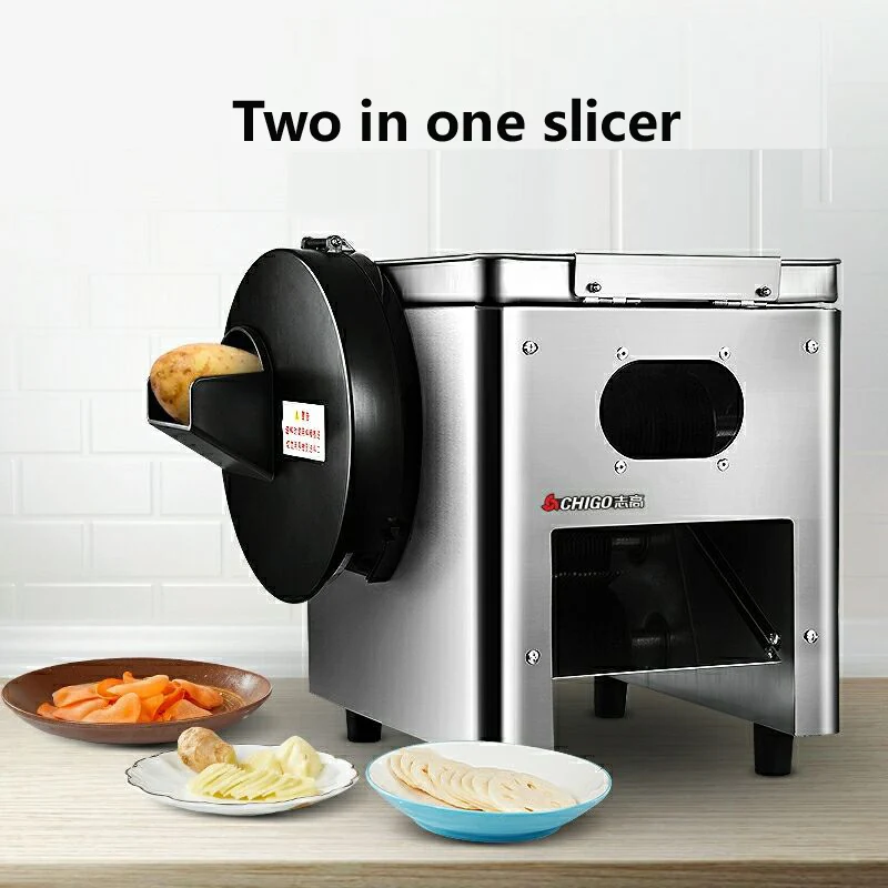 Stainless Steel Meat Slicer Desktop Home Slicer Vegetable Ham Cheese Slicer Special for School Canteen
Stainless Steel Meat Slicer Desktop Home Slicer Vegetable Ham Cheese Slicer Special for School Canteen
