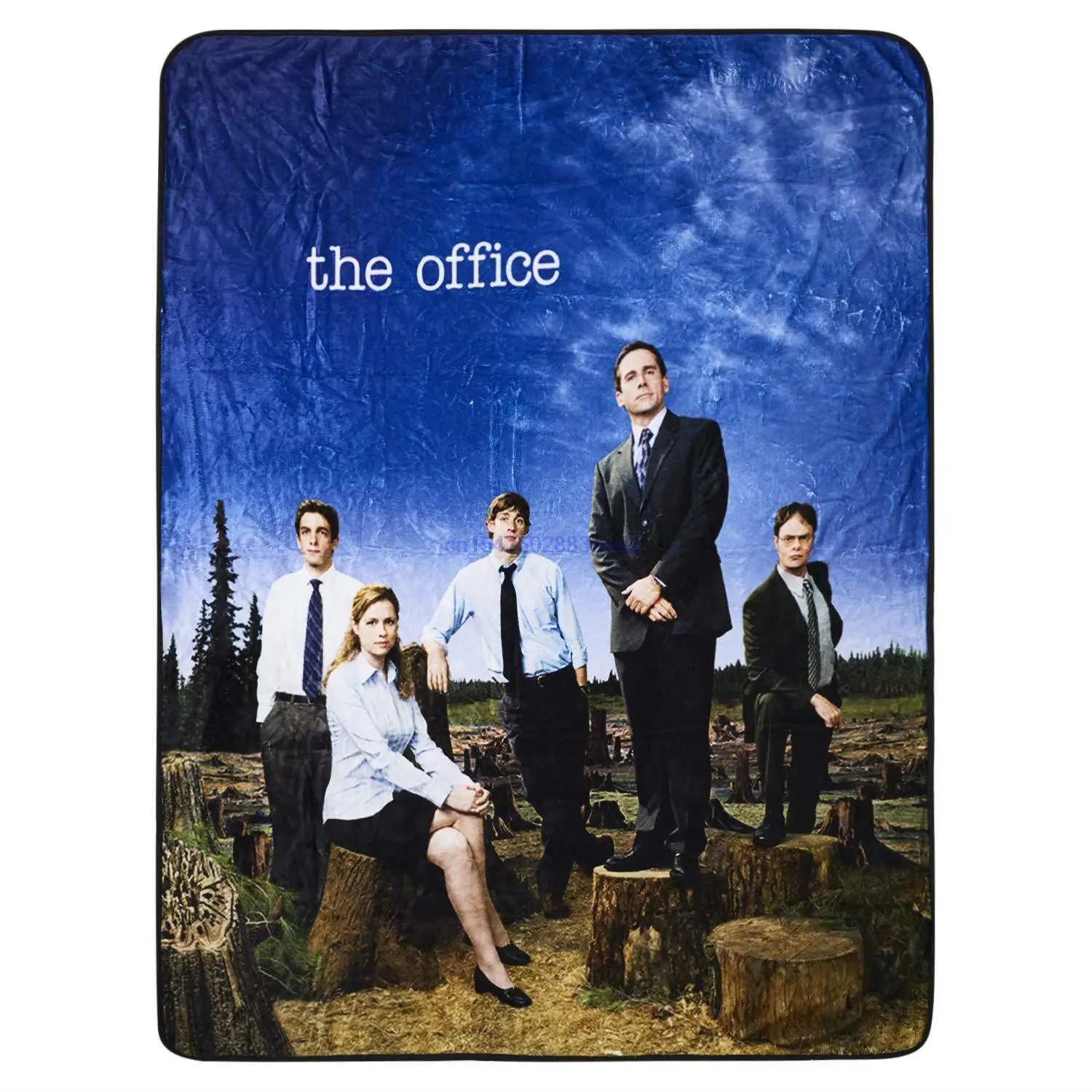 The Office Fleece Throw Blanket - Dunder Mifflin, Michael Scott, Jim, Pam and Dwight Soft Fleece Throw Blanket (Logo)
The Office Fleece Throw Blanket - Dunder Mifflin, Michael Scott, Jim, Pam and Dwight Soft Fleece Throw Blanket (Logo)