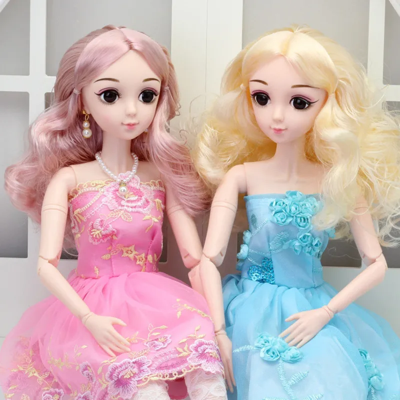 1/3 BJD Doll with Dark Brown Eyes Corn Curly Hair 60cm Female Doll Body DIY Make Up Doll Toys 22 Movable Joints Gift for Girls
1/3 BJD Doll with Dark Brown Eyes Corn Curly Hair 60cm Female Doll Body DIY Make Up Doll Toys 22 Movable Joints Gift for Girls