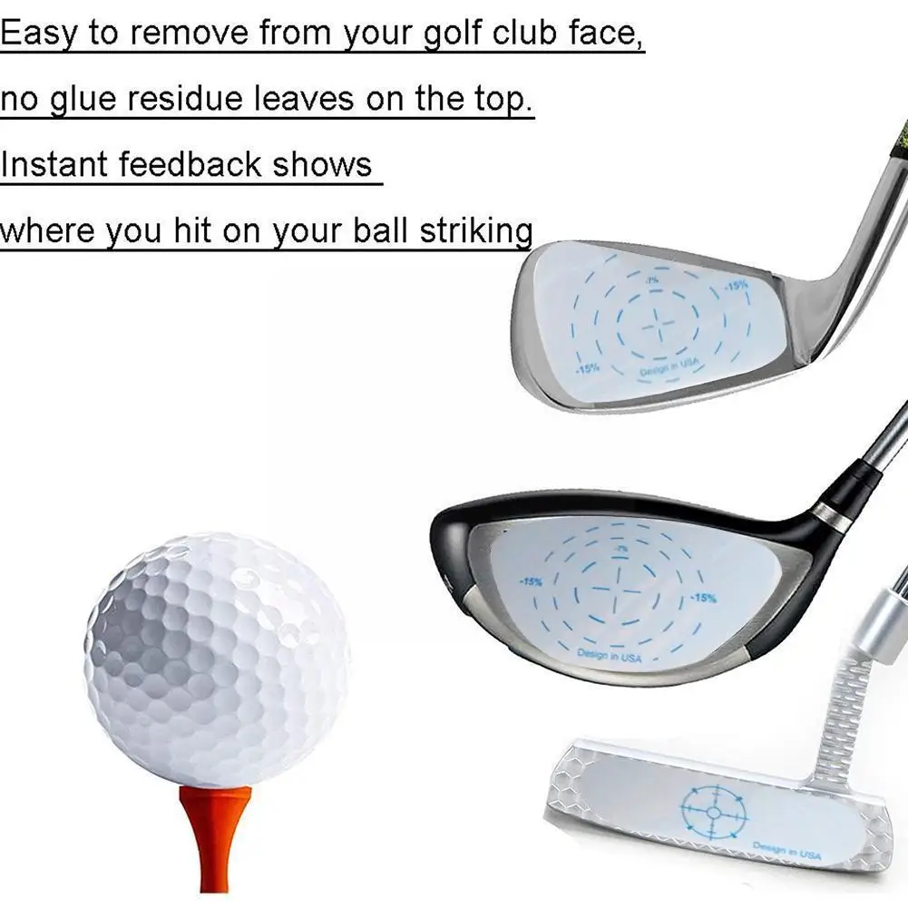 New Golf Swing Trainer Impact Tape Target Sticker Labels Driver Woods Sweet Dot Test Paper For Swing Practice Y3v0
New Golf Swing Trainer Impact Tape Target Sticker Labels Driver Woods Sweet Dot Test Paper For Swing Practice Y3v0