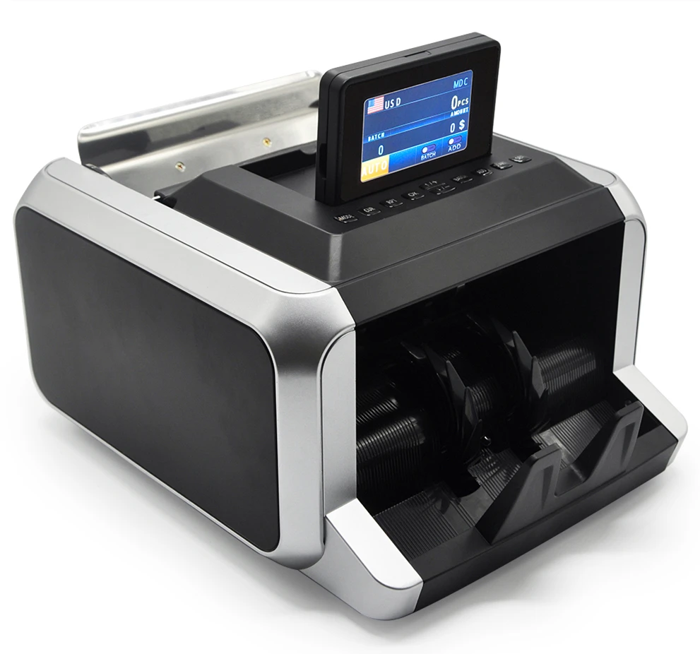 Easy Updates Via Sd Card Usd Eur Gbp Cad Mxn Double Power Money Counter Sorter Cash Currency Counting Machine SH-05C
Easy Updates Via Sd Card Usd Eur Gbp Cad Mxn Double Power Money Counter Sorter Cash Currency Counting Machine SH-05C
