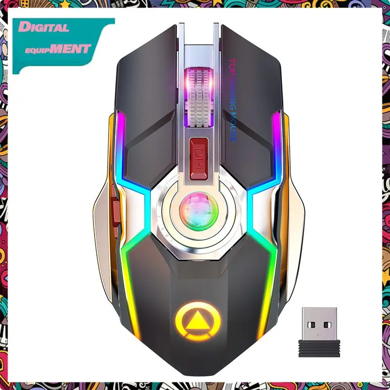 2.4GHz Optical Rgb Streamer Mouse Adjustable Gaming Mouses Ergonomical Plug And Play Rechargeable Mouse Office Accessories
2.4GHz Optical Rgb Streamer Mouse Adjustable Gaming Mouses Ergonomical Plug And Play Rechargeable Mouse Office Accessories