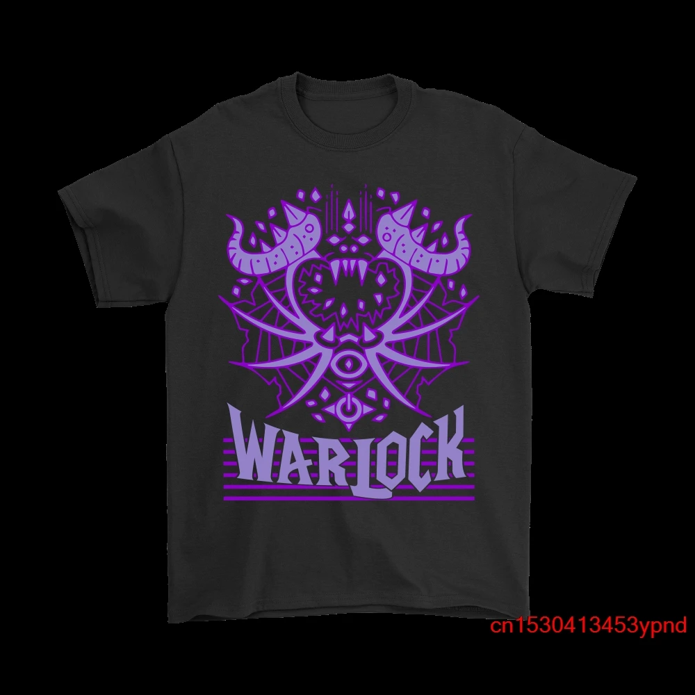 World of Warcraft Warlock Class Crest Shirts man's t-shirt World of Warcraft tee Short sleeve
World of Warcraft Warlock Class Crest Shirts man's t-shirt World of Warcraft tee Short sleeve