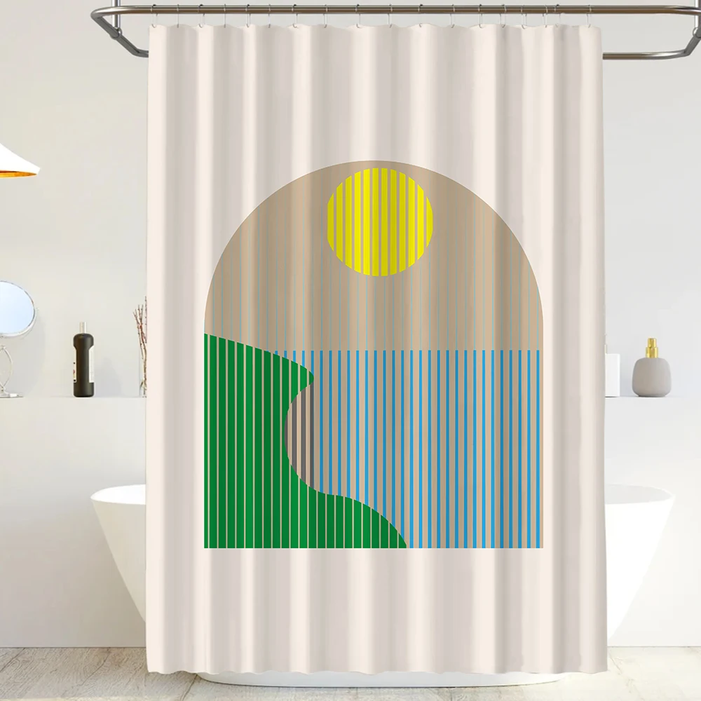 Boho Shower Curtain for Bathroom Mid Century Modern Curtain with 12 Hooks Aesthetic Abstract Fabric Waterproof Bathroom Decor
Boho Shower Curtain for Bathroom Mid Century Modern Curtain with 12 Hooks Aesthetic Abstract Fabric Waterproof Bathroom Decor