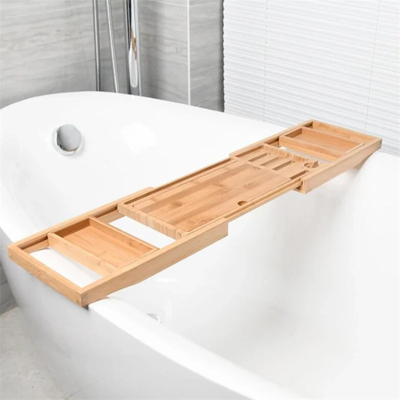 Роскошный деревянный поднос для ванны, расширяемые аксессуары для ванны, домашняя коробка для мыла, нескользящий держатель для планшета, стеллаж для хранения
Роскошный деревянный поднос для ванны, расширяемые аксессуары для ванны, домашняя коробка для мыла, нескользящий держатель для планшета, стеллаж для хранения