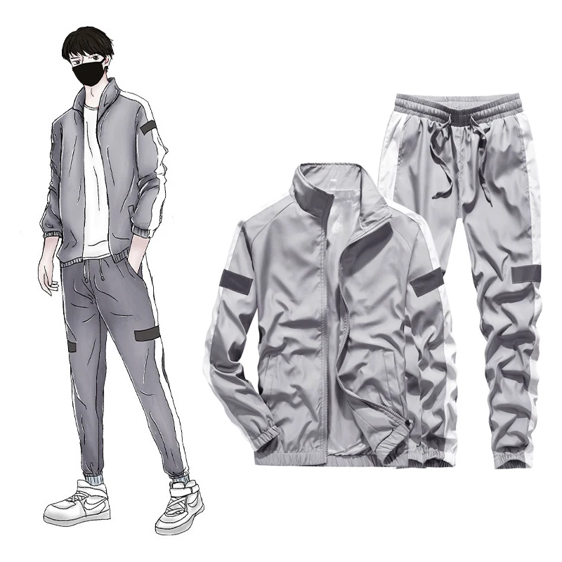 2-Piece Men'S Zipper Jacket + Pants Two-Piece Fashion Patchwork Casual Jogging Sportswear Suit Hip-Hop Street Men'S Clothing 4XL
2-Piece Men'S Zipper Jacket + Pants Two-Piece Fashion Patchwork Casual Jogging Sportswear Suit Hip-Hop Street Men'S Clothing 4XL