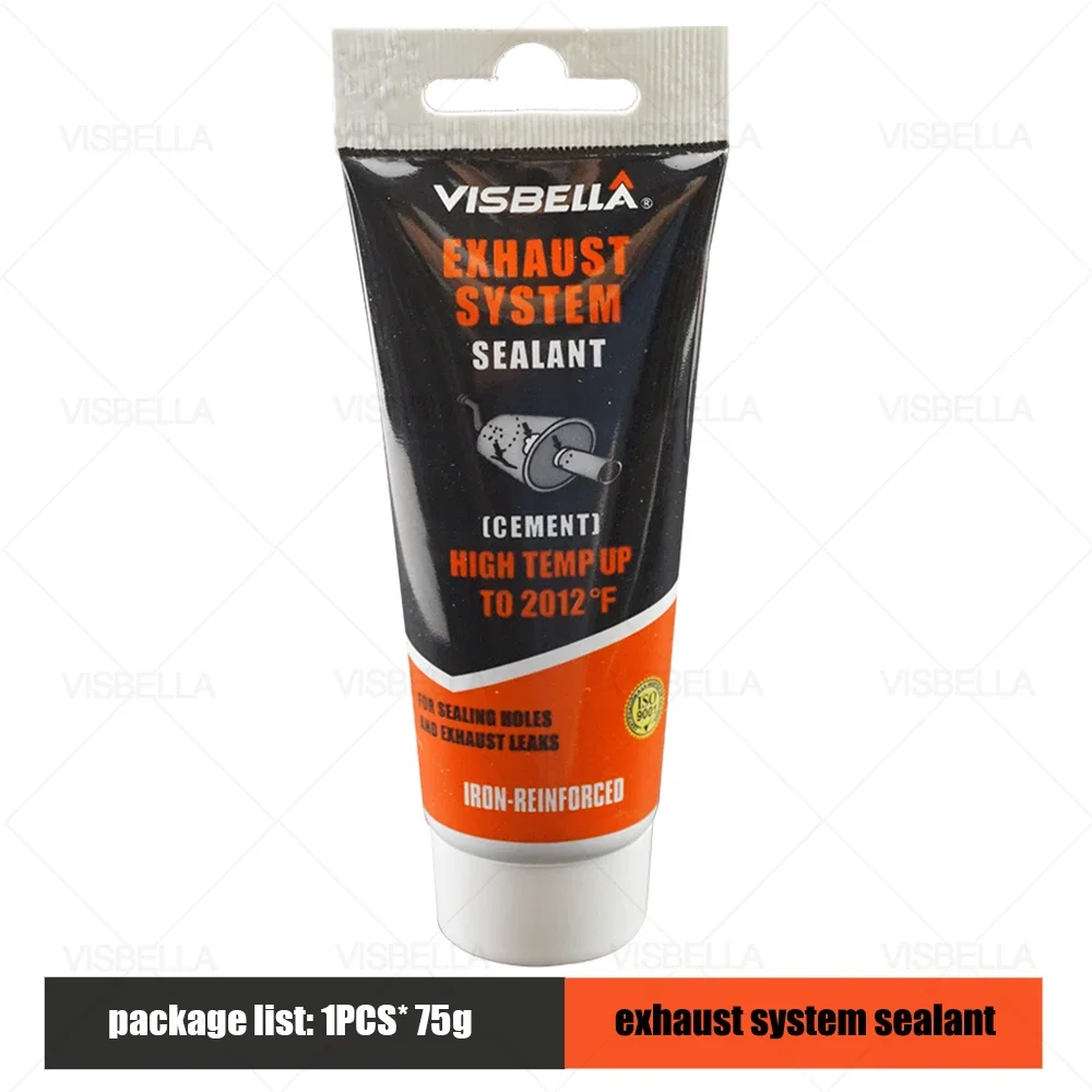 Глушитель, цементный герметик для выхлопных газов автомобиля, наполнитель для труб, силиконовая ремонтная паста для мотоциклов, затыкающий высокотемпературный ремонтный клей 
Глушитель, цементный герметик для выхлопных газов автомобиля, наполнитель для труб, силиконовая ремонтная паста для мотоциклов, затыкающий высокотемпературный ремонтный клей