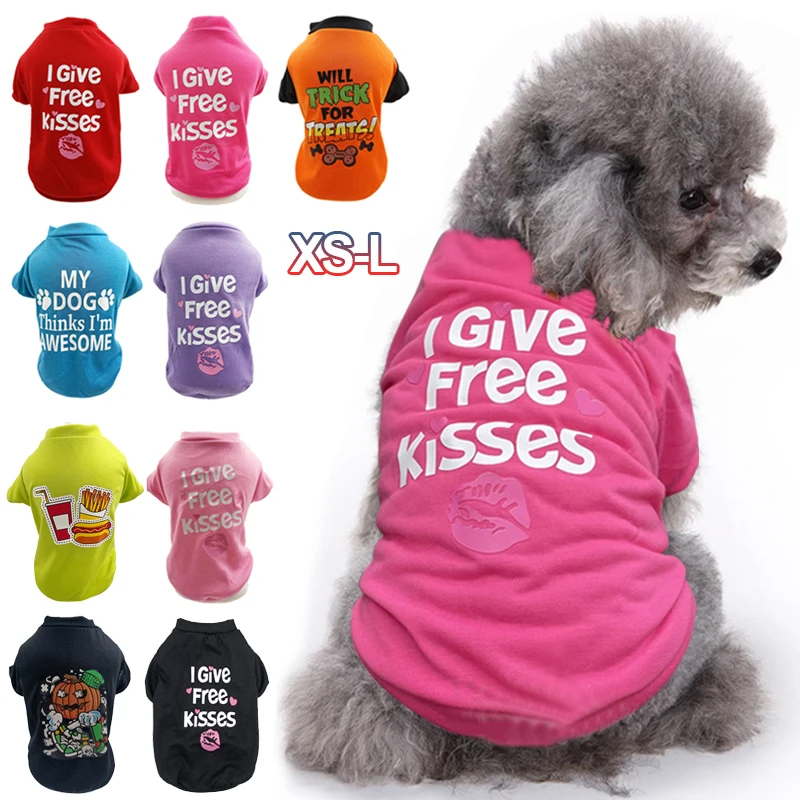 Cute Print Dog Clothes Vest for Small Dogs Warm Soft Cotton Pet Clothing Casual Puppy Sweatshirt Chihuahua Bulldog Costume Coat
Cute Print Dog Clothes Vest for Small Dogs Warm Soft Cotton Pet Clothing Casual Puppy Sweatshirt Chihuahua Bulldog Costume Coat