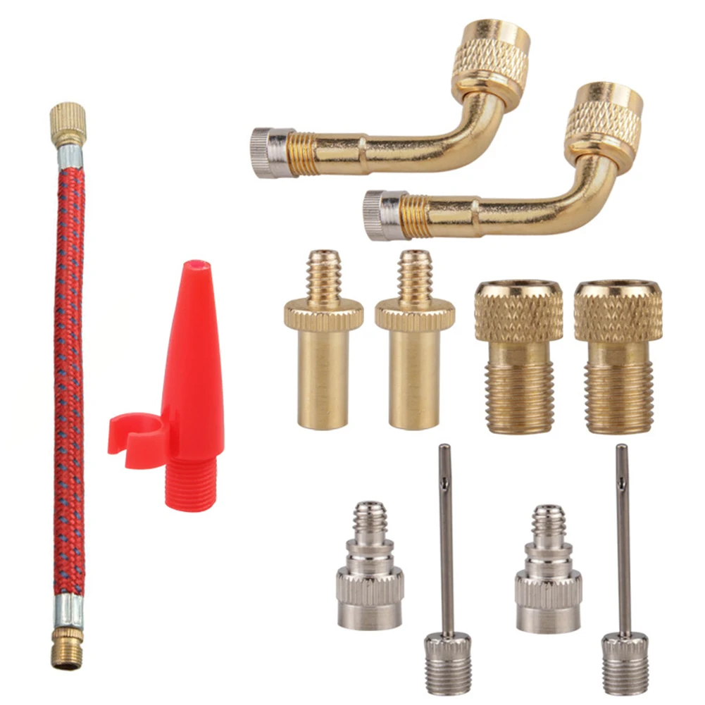 1 Set 12pcs Inflatable Air&Valve Nozzle Adapters Pump Tire Attachment Foot Bicycle Set Multifunctional Replacement
1 Set 12pcs Inflatable Air&Valve Nozzle Adapters Pump Tire Attachment Foot Bicycle Set Multifunctional Replacement