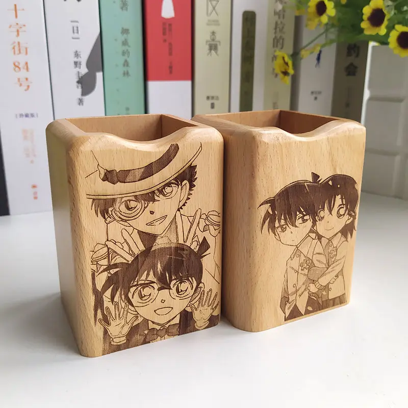 Новый аниме деревянный Детектив Конан охватывающий мультфильм настольная подставка для ручек обучение одноклассник подарок на день рождения
Новый аниме деревянный Детектив Конан охватывающий мультфильм настольная подставка для ручек обучение одноклассник подарок на день рождения