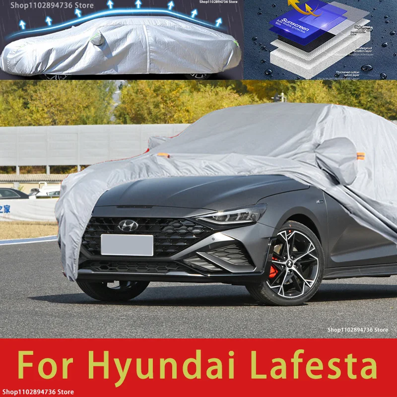 For Hyundai Lfesta Fit Outdoor Protection Full Car Covers Snow Cover Sunshade Waterproof Dustproof Exterior Car accessories
For Hyundai Lfesta Fit Outdoor Protection Full Car Covers Snow Cover Sunshade Waterproof Dustproof Exterior Car accessories