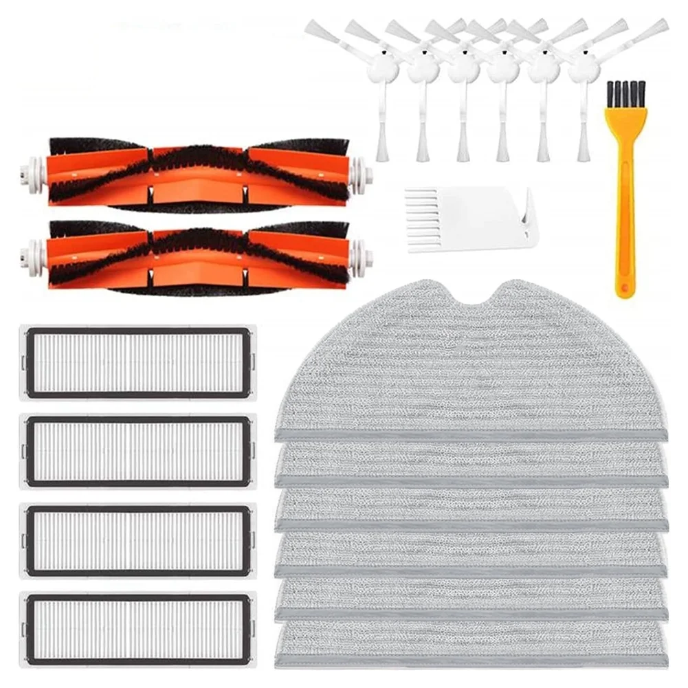 HEPA Filter Main Side Brush Mop Cloth Replacement Kit for Xiaomi Mijia 1C STYTJ01ZHM Vacuum Cleaner Accessories
HEPA Filter Main Side Brush Mop Cloth Replacement Kit for Xiaomi Mijia 1C STYTJ01ZHM Vacuum Cleaner Accessories