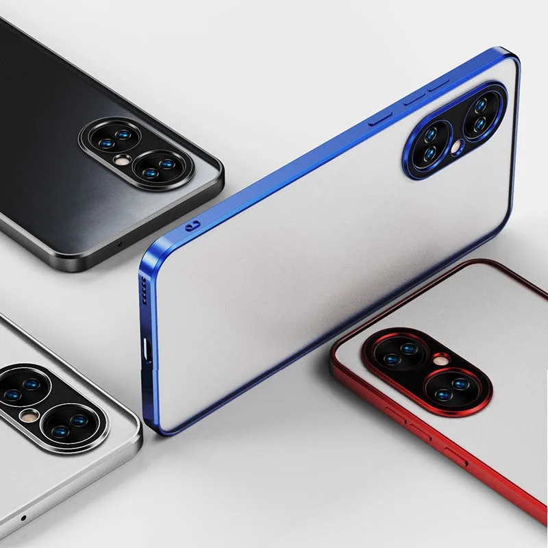 Fashion Ultra Thin Frosted Plating Case For Huawei P50 P40 Pro TPU Phone Protective Cover Coque for P30Pro P50Pro P40Pro
Fashion Ultra Thin Frosted Plating Case For Huawei P50 P40 Pro TPU Phone Protective Cover Coque for P30Pro P50Pro P40Pro