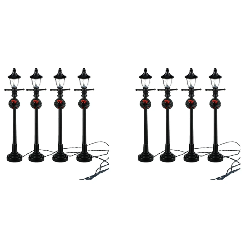 8Pcs Mini Christmas Lamp Post Train Lamp Miniature Decorative Street Light For DIY Dollhouse Village Pathway B012
8Pcs Mini Christmas Lamp Post Train Lamp Miniature Decorative Street Light For DIY Dollhouse Village Pathway B012
