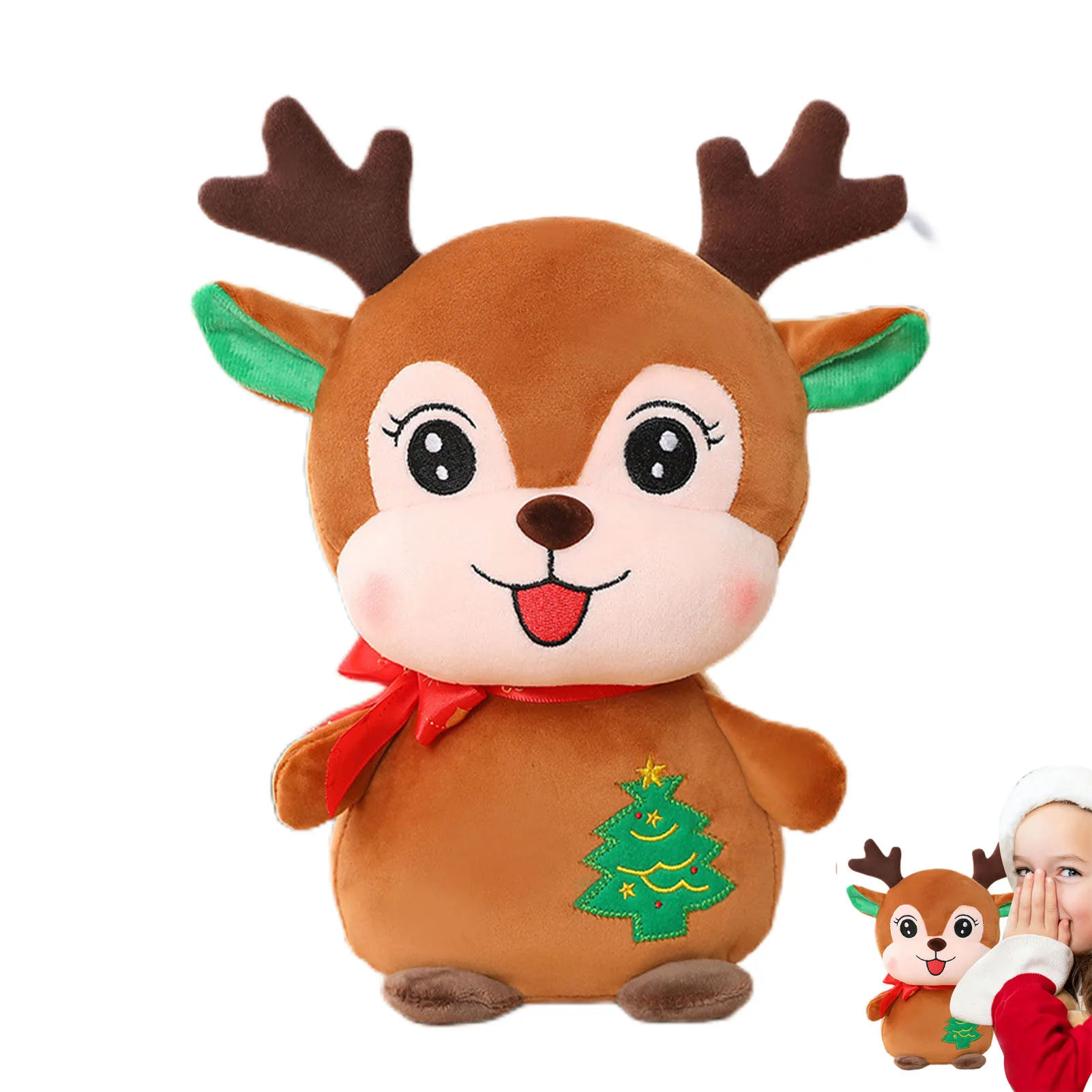 Fawn Plush Toy Deer Doll Toys Deer Plush Stuffed Animal Fawn Christmas Cute Holiday Plush Stuffed Animal Toy Gift For Kids
Fawn Plush Toy Deer Doll Toys Deer Plush Stuffed Animal Fawn Christmas Cute Holiday Plush Stuffed Animal Toy Gift For Kids