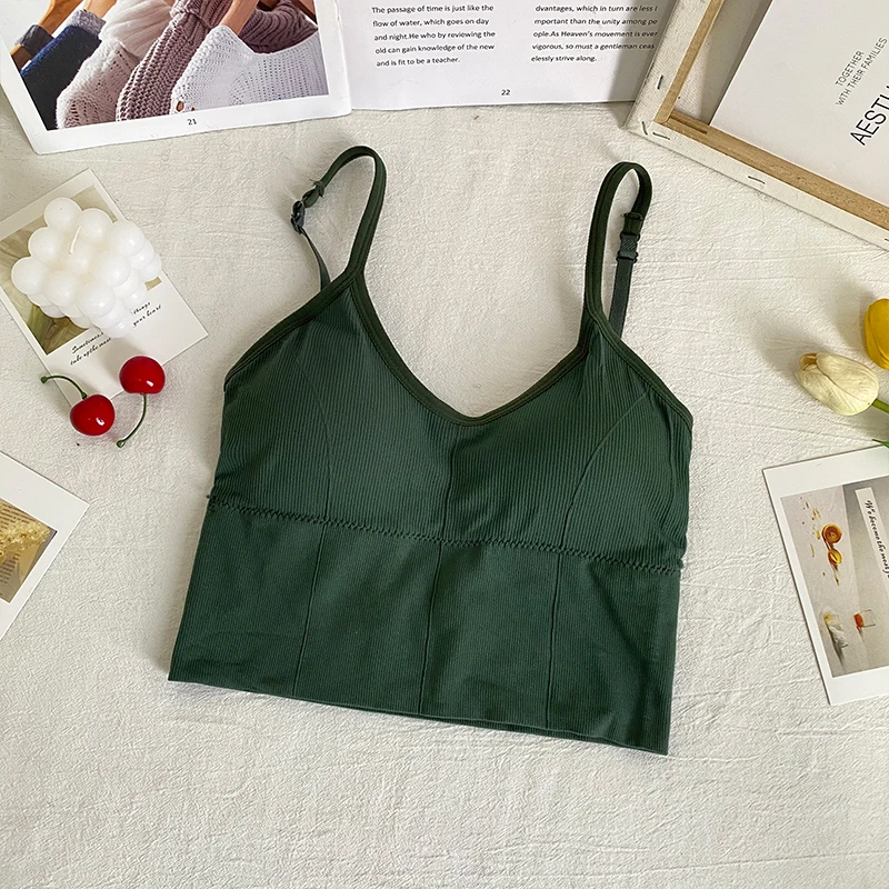 Spaghetti Strap Korean Fashion Tanks Tops Woman Corset Top Women Camis for Womens Crop Tops Built In Bra
Spaghetti Strap Korean Fashion Tanks Tops Woman Corset Top Women Camis for Womens Crop Tops Built In Bra