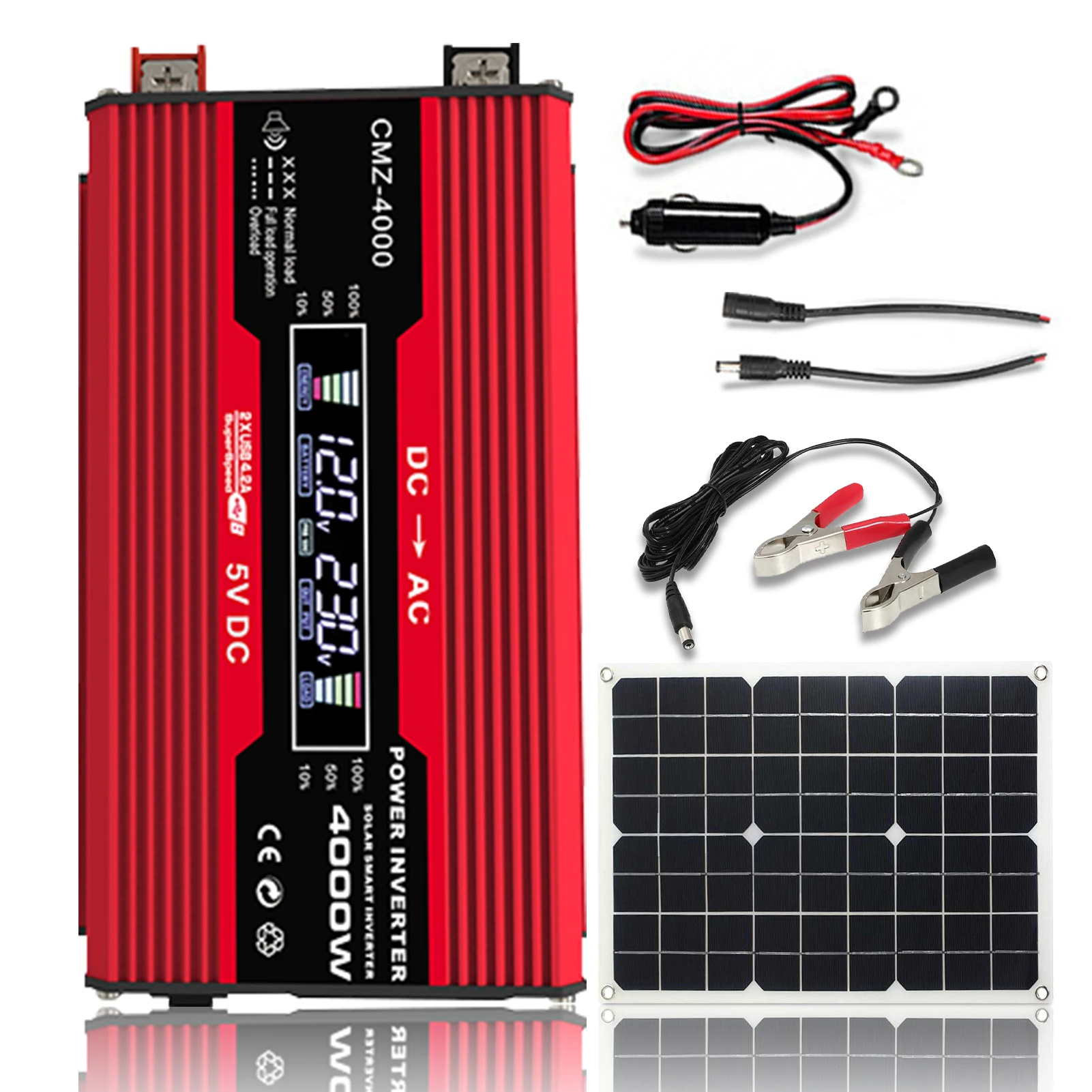 300W Solar Power System Kit Battery Charger Solar Panel Fast Charging Controller Complete Power Generation Travel Home Grid Camp
300W Solar Power System Kit Battery Charger Solar Panel Fast Charging Controller Complete Power Generation Travel Home Grid Camp