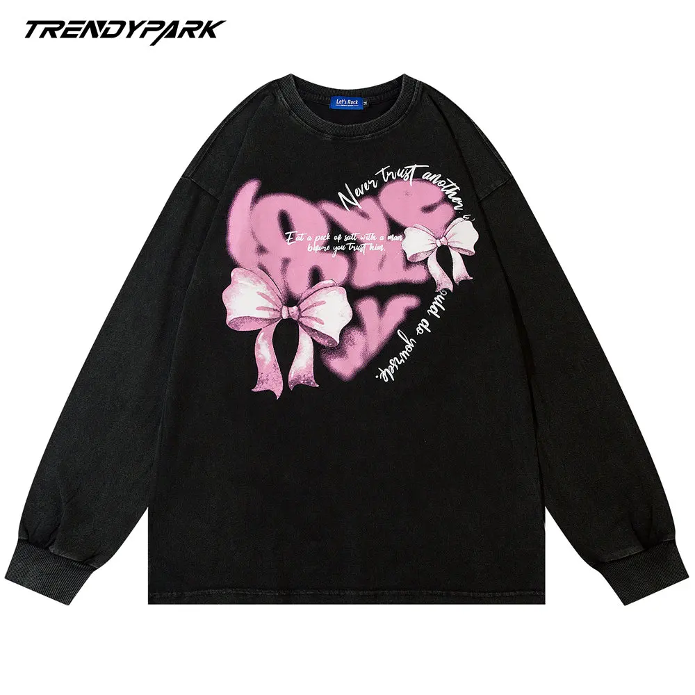 T Shirt for Men Bow Tie Letters Print Washed Cotton Top Tshirt 2022 Autumn Harajuku Streetwear Casual Oversize Men T-shirt Tee
T Shirt for Men Bow Tie Letters Print Washed Cotton Top Tshirt 2022 Autumn Harajuku Streetwear Casual Oversize Men T-shirt Tee
