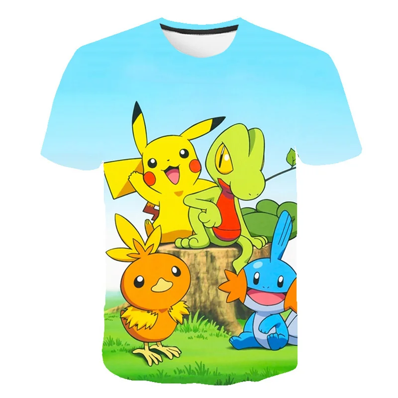 Boys Pokemon T Shirts Cartoon Graphic Baby Boys Girls Children Cartoon Tshirt 2022 Summer Clothing 3D Print Tops Pokémon Clothes
Boys Pokemon T Shirts Cartoon Graphic Baby Boys Girls Children Cartoon Tshirt 2022 Summer Clothing 3D Print Tops Pokémon Clothes