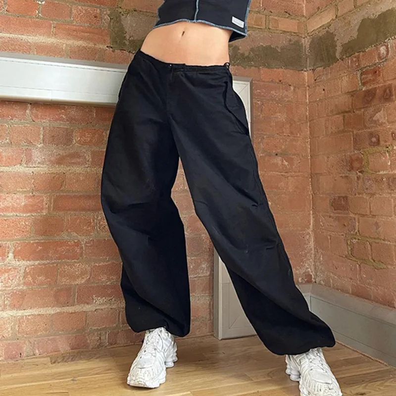 Streetwear Joggers Baggy Trousers Loose Wide Leg Women Punk Sweatpants Chic Solid Fashion Vintage Pants Casual Y2K
Streetwear Joggers Baggy Trousers Loose Wide Leg Women Punk Sweatpants Chic Solid Fashion Vintage Pants Casual Y2K
