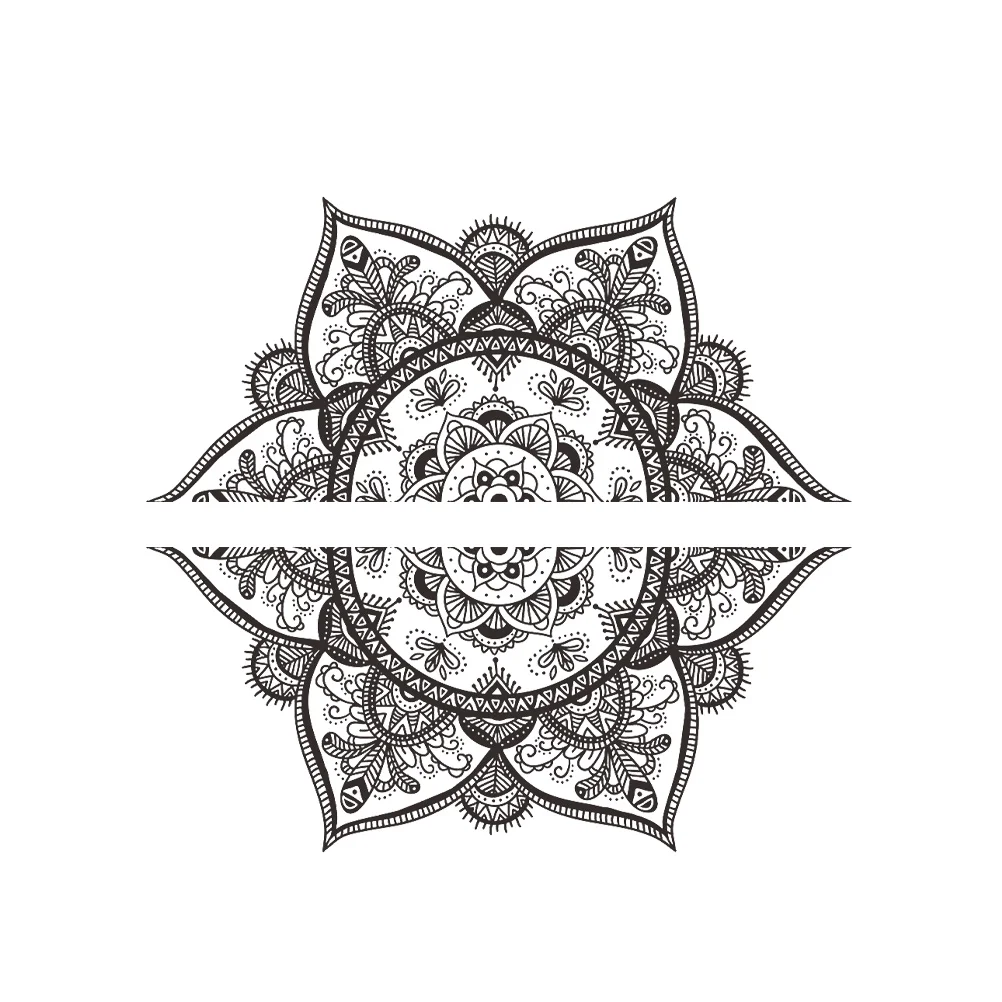 2 Sheets of Decorative Mandala Decors Delicate Window Stickers Household Mandala Stickers
2 Sheets of Decorative Mandala Decors Delicate Window Stickers Household Mandala Stickers