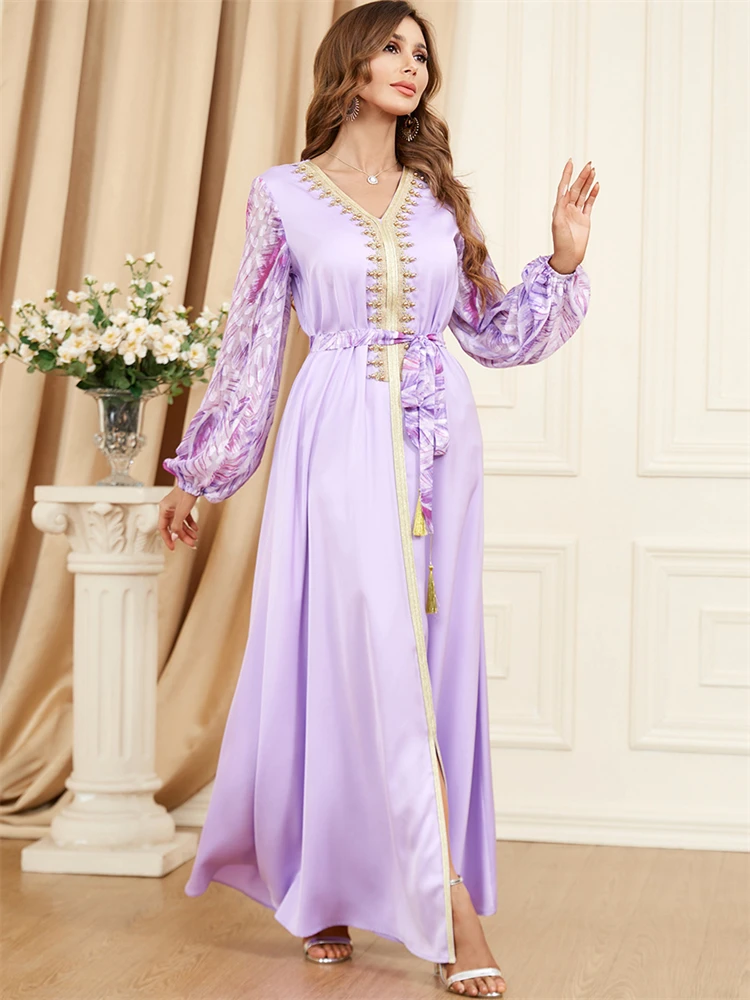 Рамадан, Abaya Дубай, Турция, арабское платье, кафтаны, мусульманская женская одежда, Caftan Marocain Robe Longue, длинное женское платье
Рамадан, Abaya Дубай, Турция, арабское платье, кафтаны, мусульманская женская одежда, Caftan Marocain Robe Longue, длинное женское платье