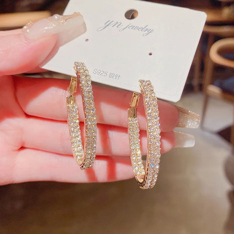 Jewelry for Women Rhinestone Earrings for Women Korean Fashion Geometry Metal Earrings 2022 Trendy Jewelry Valentines Day Gift
Jewelry for Women Rhinestone Earrings for Women Korean Fashion Geometry Metal Earrings 2022 Trendy Jewelry Valentines Day Gift