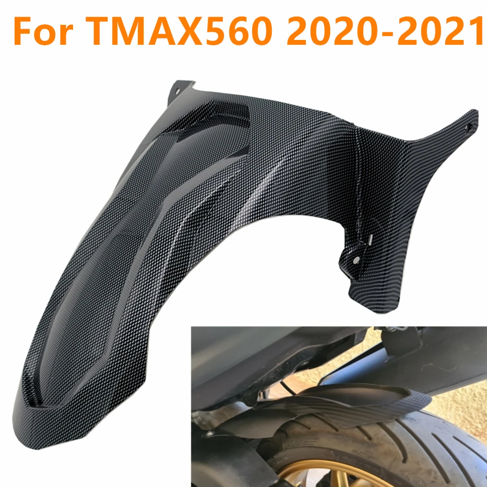 

for T-MAX 560 2020-2021 Tmax560 TMAX530 2017-2021 Motorcycle Rear Mudguard Mud Fender Tire Wheel Hugger Splash Guard Cover
