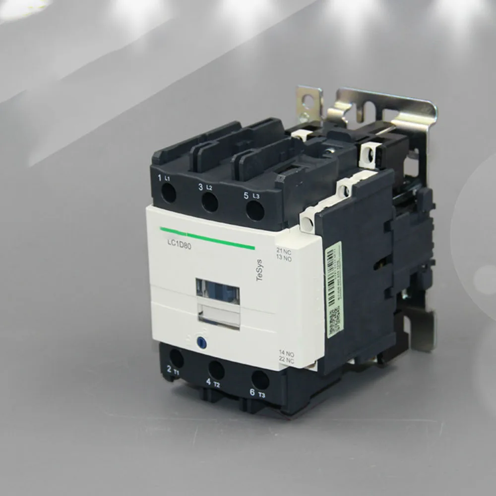 Оригинальный Новый LC1D80...C AC380V для Schneider Electric LC1D80Q7C напряжение: AC380V контактор переменного тока
Оригинальный Новый LC1D80...C AC380V для Schneider Electric LC1D80Q7C напряжение: AC380V контактор переменного тока