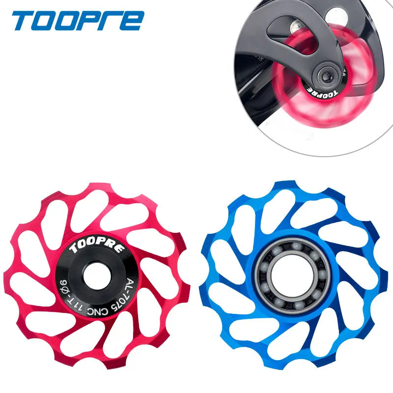 Mountain Highway Bicycle Ceramic Rear Dial Jockey Pulley 11T Transmission Guide Chain Tension Wheel Aluminum Alloy Bearing
Mountain Highway Bicycle Ceramic Rear Dial Jockey Pulley 11T Transmission Guide Chain Tension Wheel Aluminum Alloy Bearing