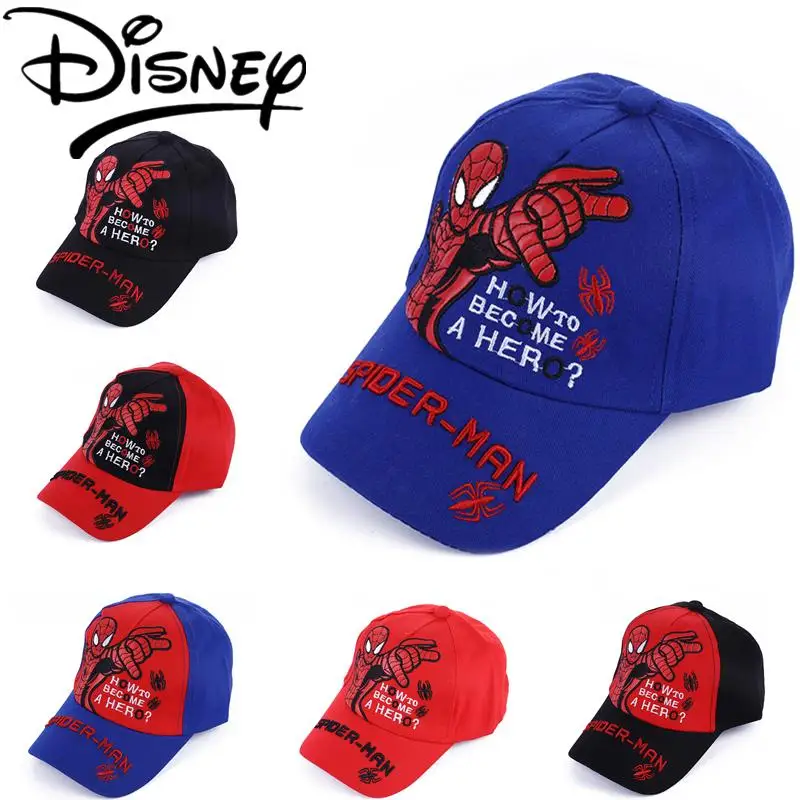 Disney Avengers Marvel Spiderman Children's Hats Sun Visors Peaked Caps Adjustable Kids Baseball Caps Convenient Velcro Boys Hat
Disney Avengers Marvel Spiderman Children's Hats Sun Visors Peaked Caps Adjustable Kids Baseball Caps Convenient Velcro Boys Hat