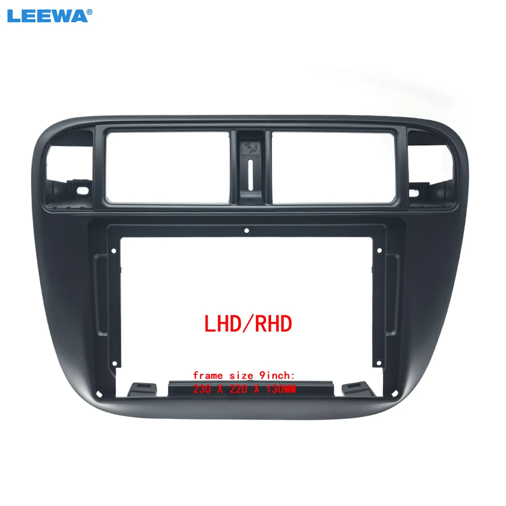 LEEWA Car 2Din Audio Face Plate Fascia Frame For Honda Civic (LHD/RHD) 9" Big Screen Radio Stereo Panel Dash Mount Refitting Kit
LEEWA Car 2Din Audio Face Plate Fascia Frame For Honda Civic (LHD/RHD) 9" Big Screen Radio Stereo Panel Dash Mount Refitting Kit