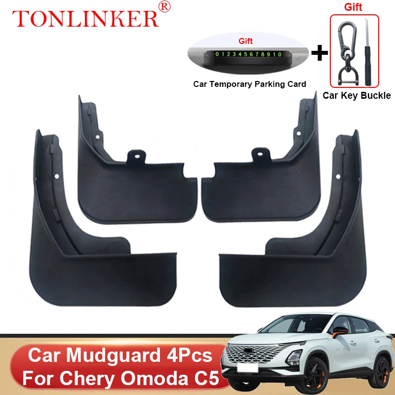 TONLINKER Car Mudguard For Chery Omoda C5 FX OMODAC5 2022 2023- Mudguards Splash Guards Front Rear Fender Mudflaps Accessories
TONLINKER Car Mudguard For Chery Omoda C5 FX OMODAC5 2022 2023- Mudguards Splash Guards Front Rear Fender Mudflaps Accessories