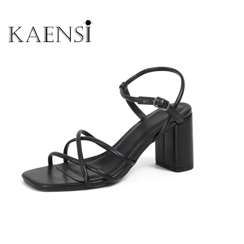 New Women's Shoes Split Leather Open Toe Chunky Heel Sandals High Heel Concise Women Sandals Nightclub Sexy Shoes for Women
New Women's Shoes Split Leather Open Toe Chunky Heel Sandals High Heel Concise Women Sandals Nightclub Sexy Shoes for Women