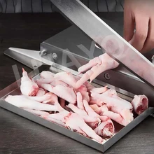 LIJAYO Multifunctional Pigs Foot Whole Chicken Slicer Frozen Rib Cutter Rhizome Herb Slicing Tool