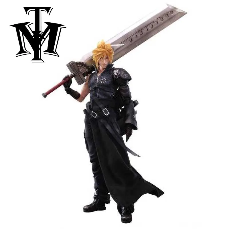 Finished Goods Anime FF VII Cloud Strife Action Figure Collection Play Arts Kai Figurine Kids Model Playarts Game Peripherals
Finished Goods Anime FF VII Cloud Strife Action Figure Collection Play Arts Kai Figurine Kids Model Playarts Game Peripherals